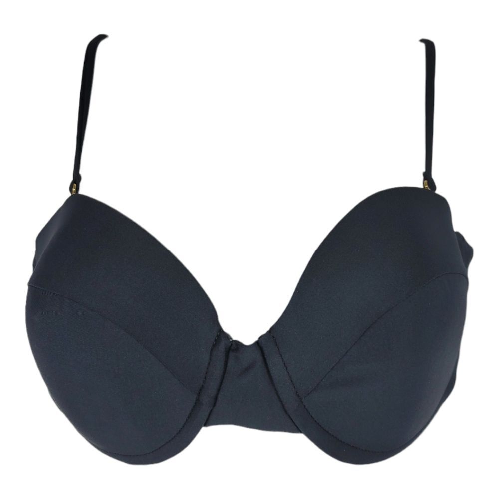 L Space Black Bikini Top EUC D Cup